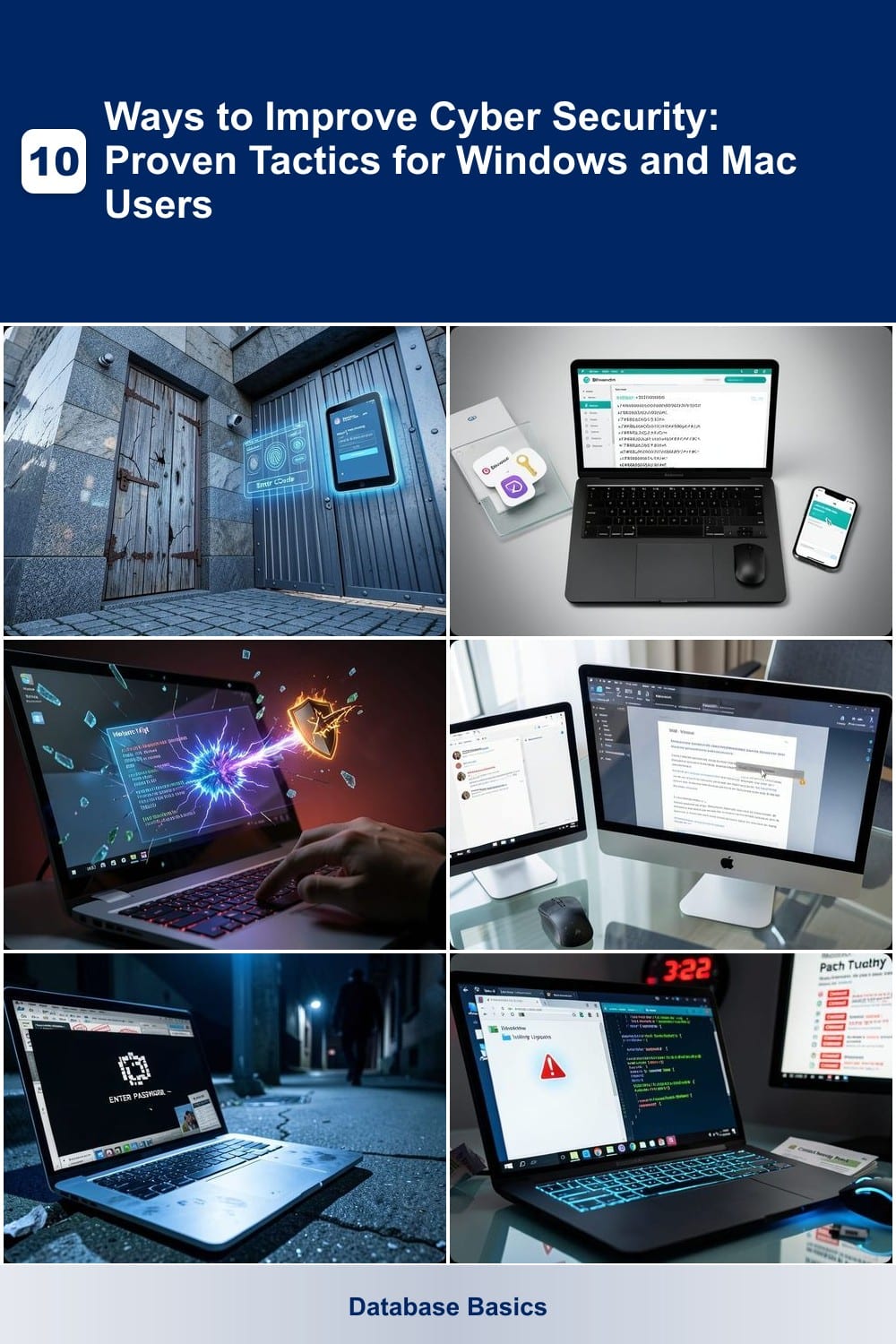 10 Ways to Improve Cyber Security: Proven Tactics for Windows and Mac Users