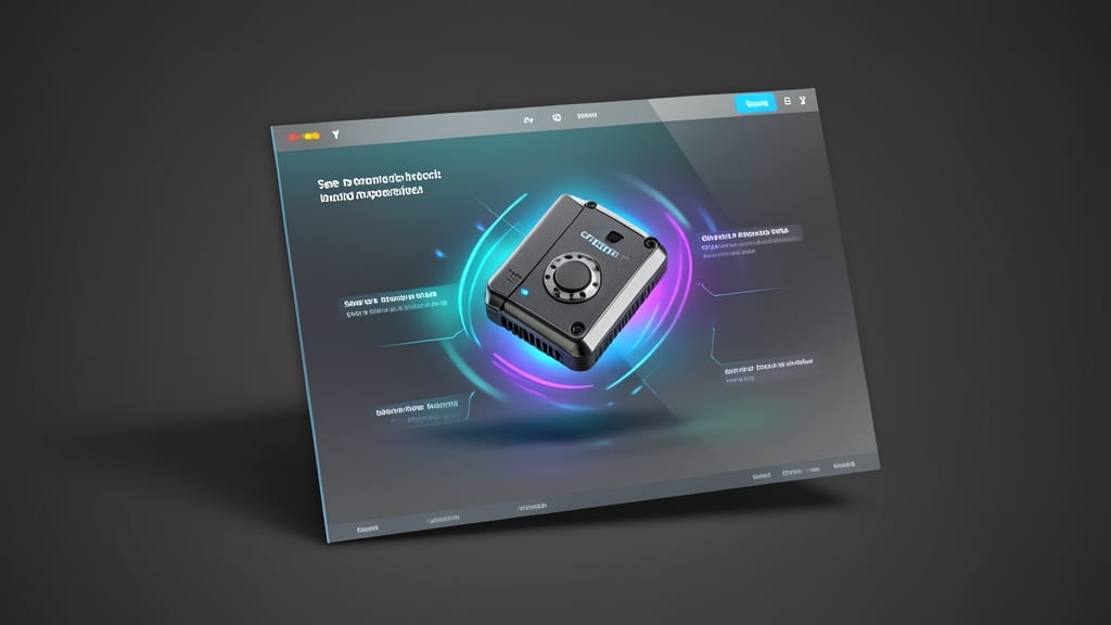 Modern Corporate 3D Product Showcase Template