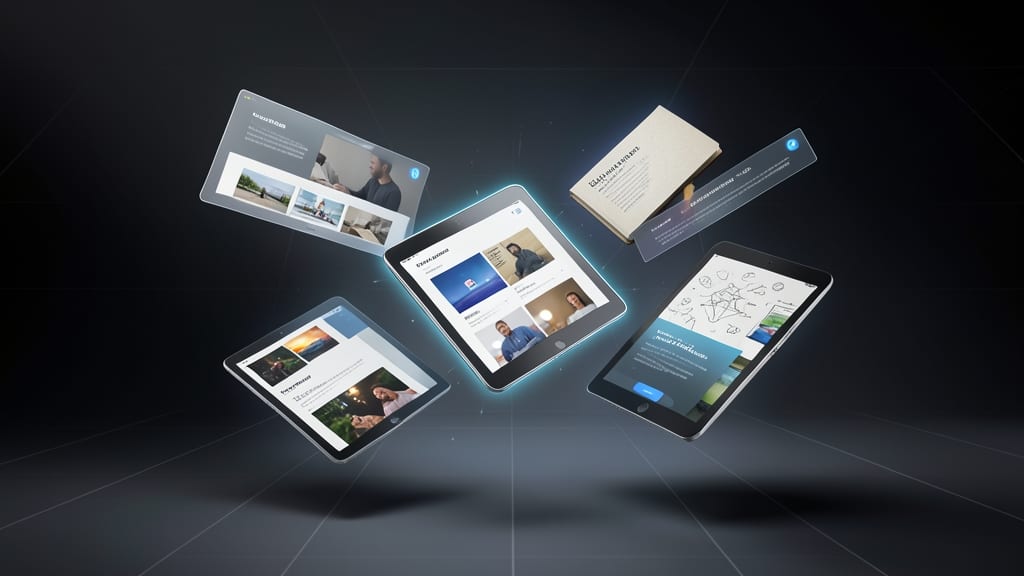 Creative Portfolio 3D Showcase Template