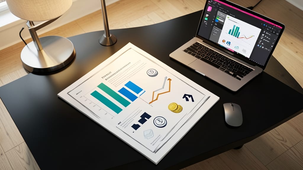 Infographic-Style Financial Reports