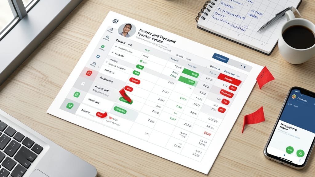Invoice and Payment Tracker Template