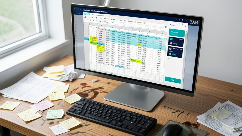 Employee Time and Attendance Sheet
