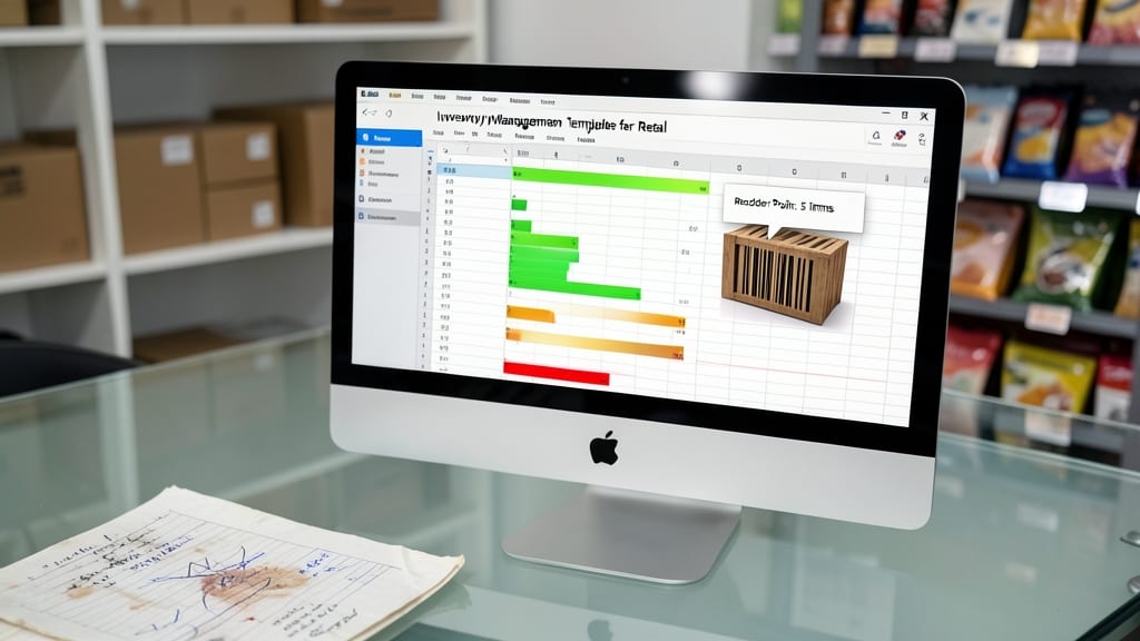 Inventory Management Template for Retail