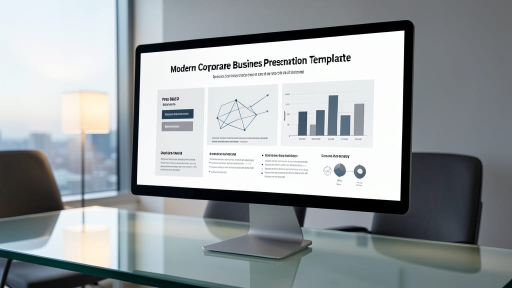 Modern Corporate Business Presentation Template