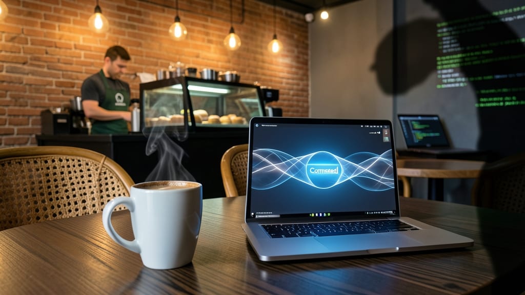 Virtual Private Network on Public Wi-Fi